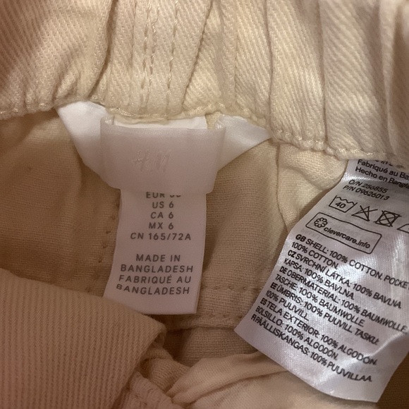 Really soft cream h&m pants - Picture 3 of 3
